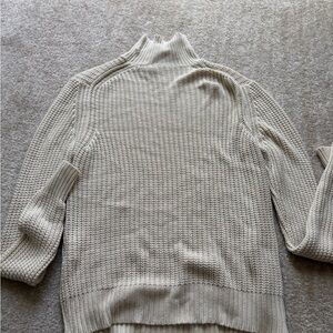 Brandy Melville Cream Turtleneck Sweater